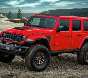 the jeep wrangler sends the v8 off with a bang