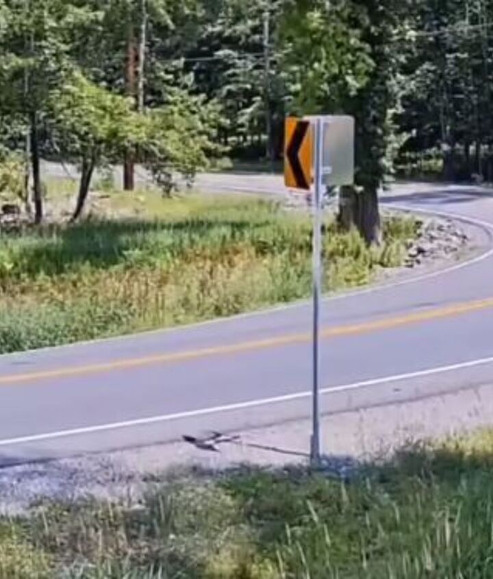 someone is recording people repeatedly failing to make mystery turn