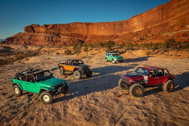 Quartet of Jeep Concepts for 58th Easter Safari