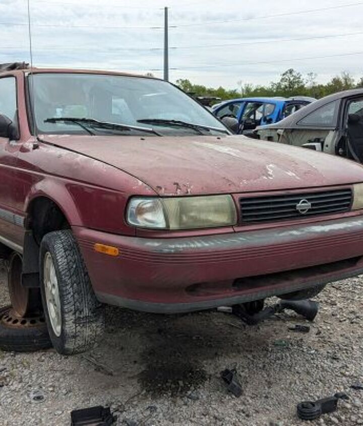 junkyard find 1993 nissan sentra with 320 165 miles
