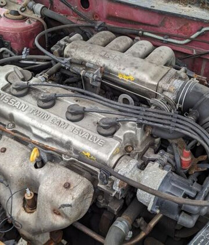 junkyard find 1993 nissan sentra with 320 165 miles