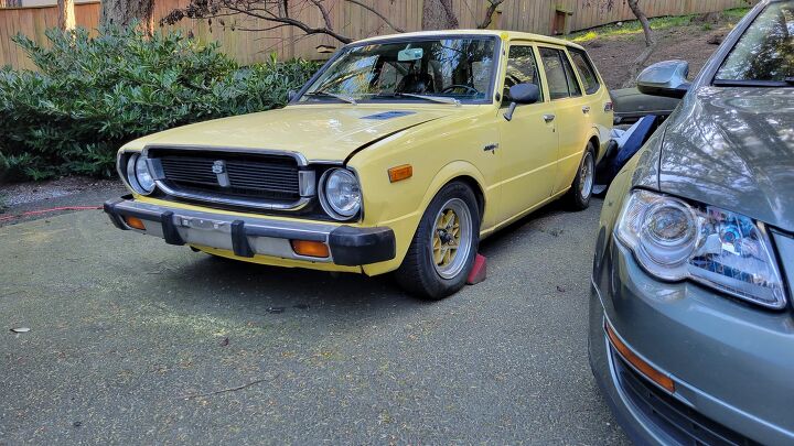 used car of the day 1975 toyota corolla wagon