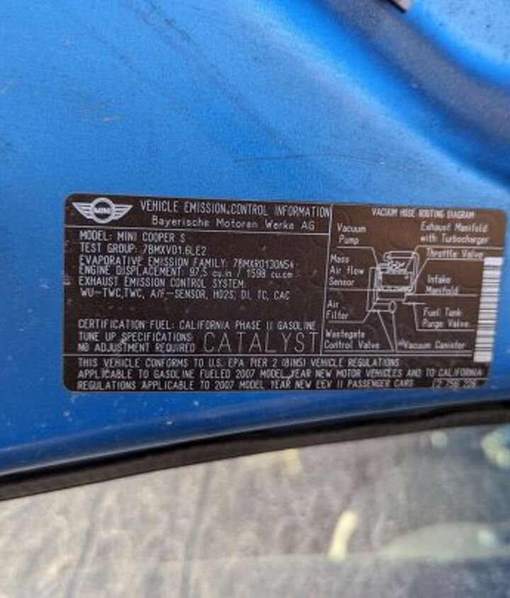 junkyard find 2007 mini cooper s