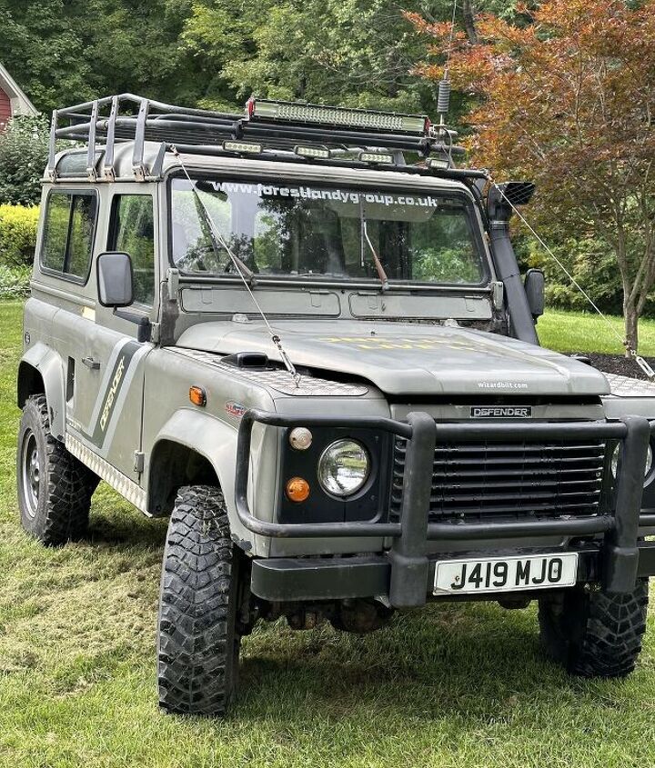 used car of the day 1991 land rover defender 90