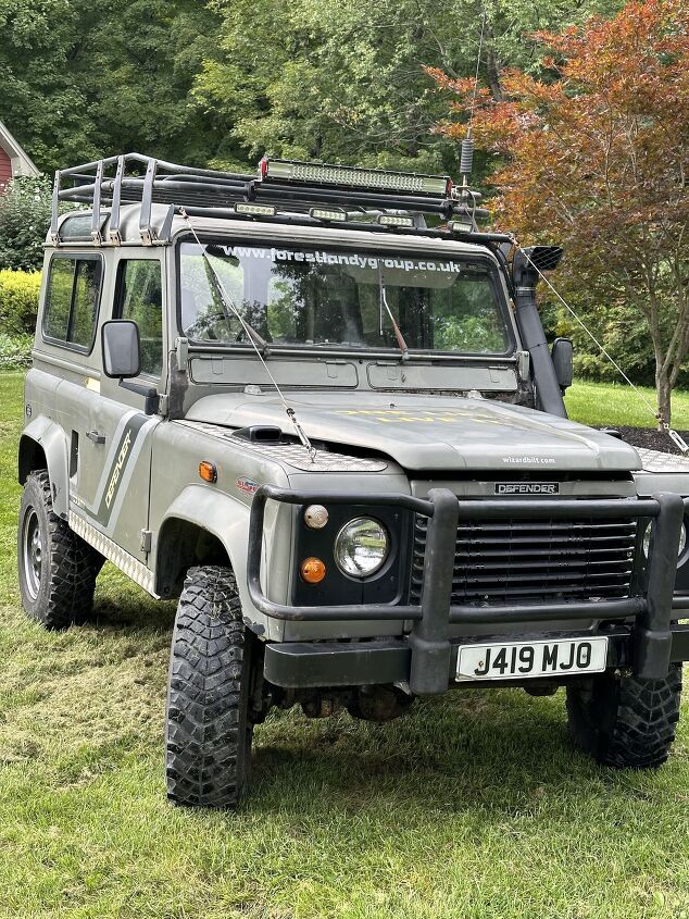 used car of the day 1991 land rover defender 90