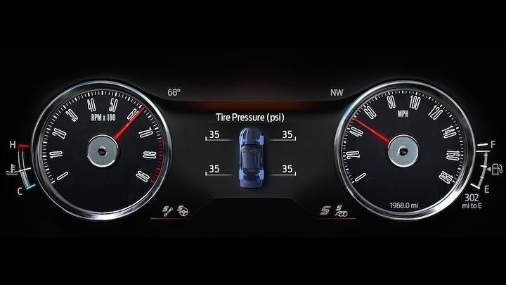 ford slides retro gauges into mustang should do f 150 next