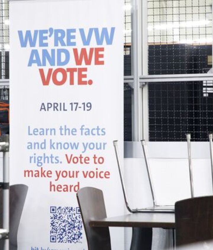 vw s chattanooga plant voted in favor of unionizing