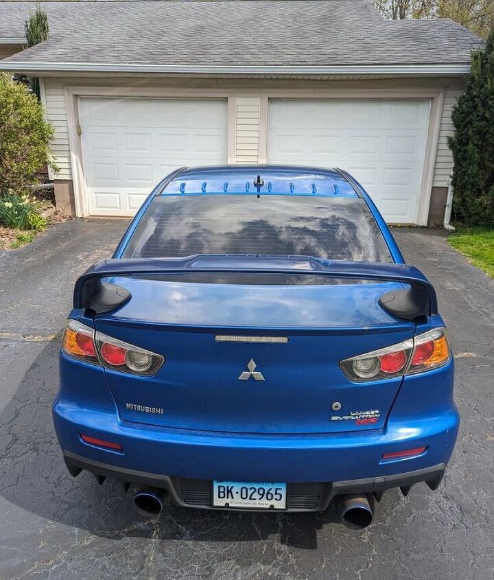 used car of the day 2011 mitsubishi evo mr