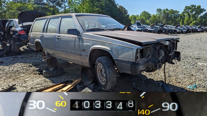 Junkyard Find: 1988 Volvo 740 GLE with 403,348 miles