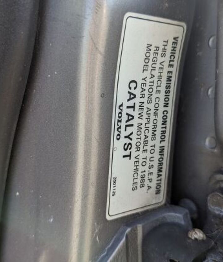 junkyard find 1988 volvo 740 gle with 403 348 miles