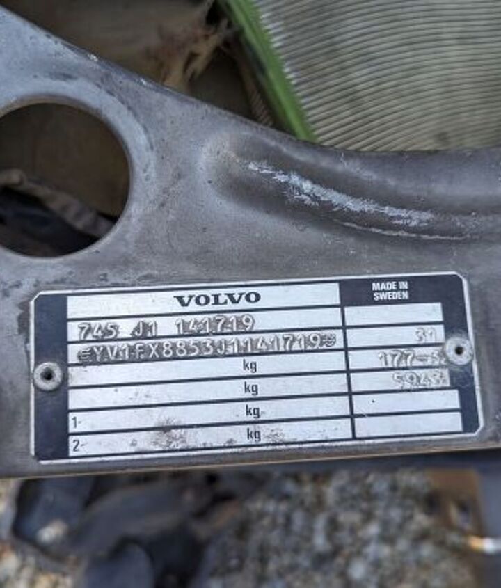junkyard find 1988 volvo 740 gle with 403 348 miles