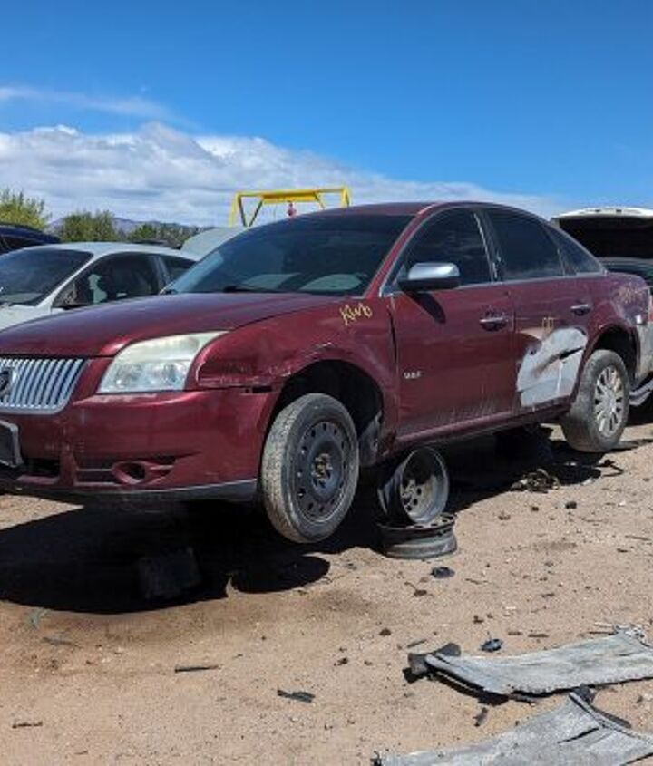 junkyard find 2008 mercury sable press loaner flashback edition