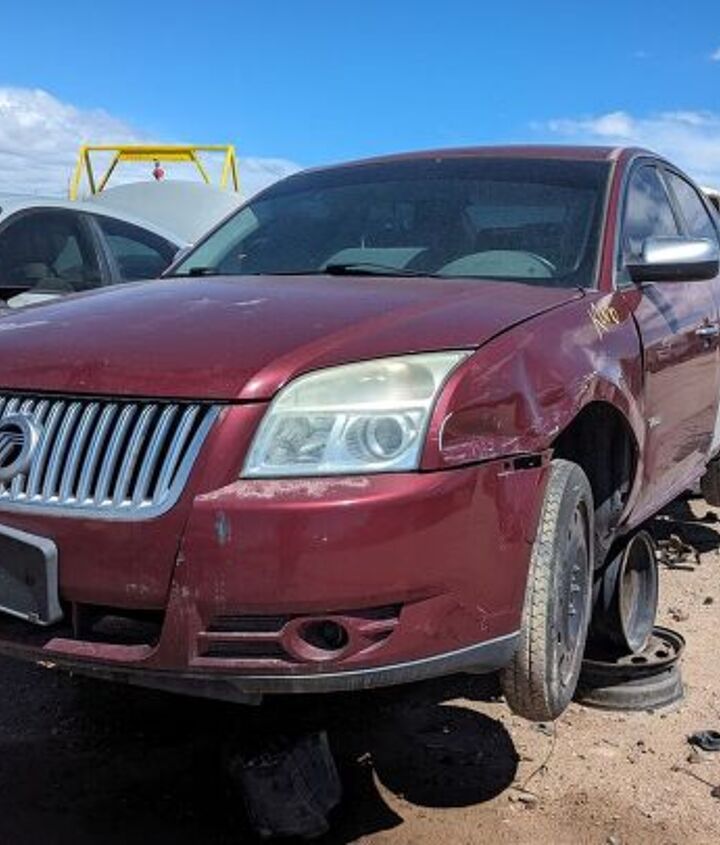 junkyard find 2008 mercury sable press loaner flashback edition