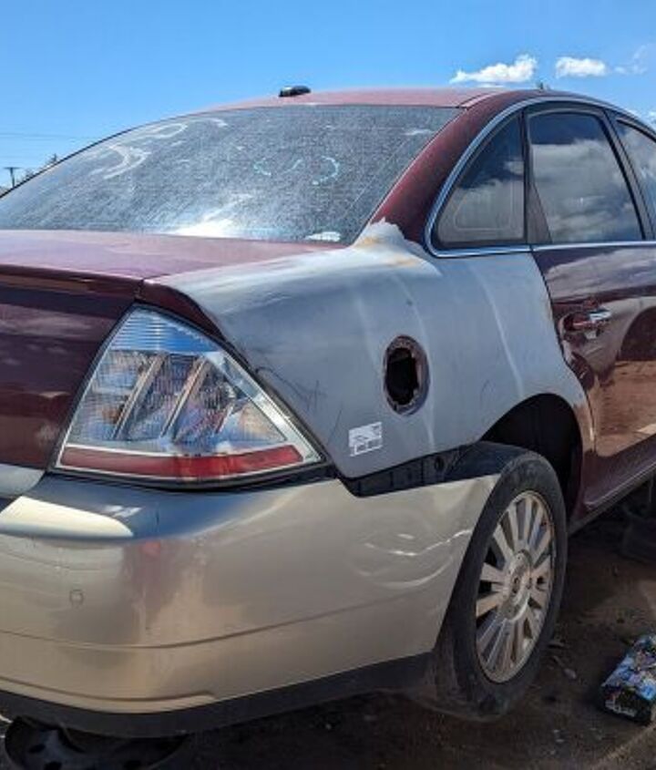junkyard find 2008 mercury sable press loaner flashback edition