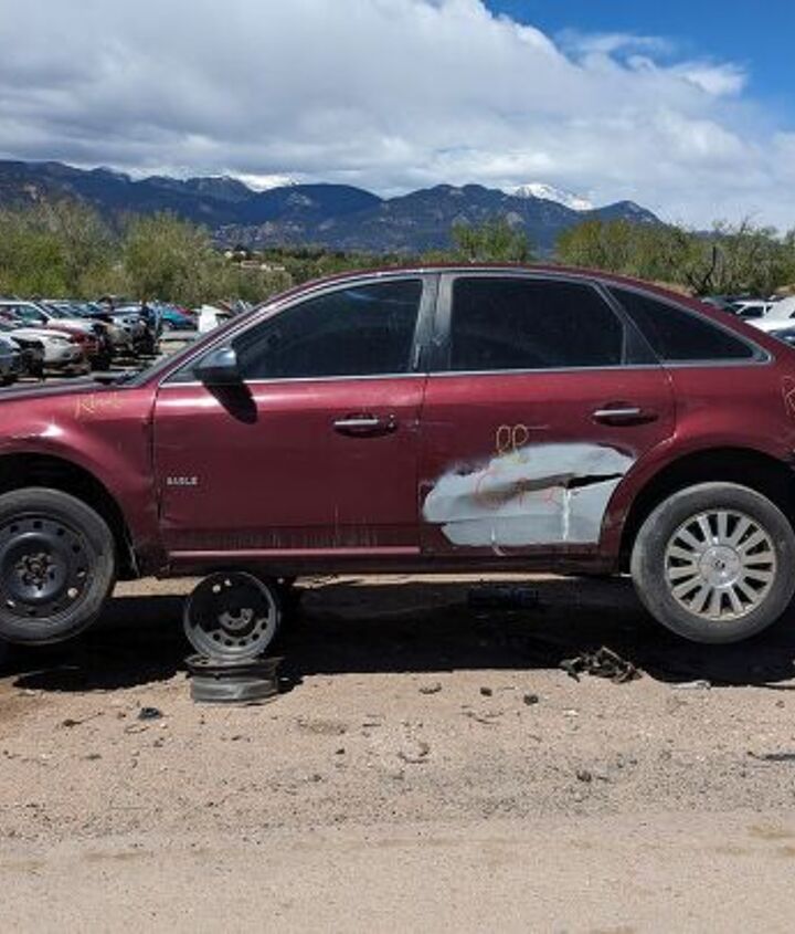 junkyard find 2008 mercury sable press loaner flashback edition