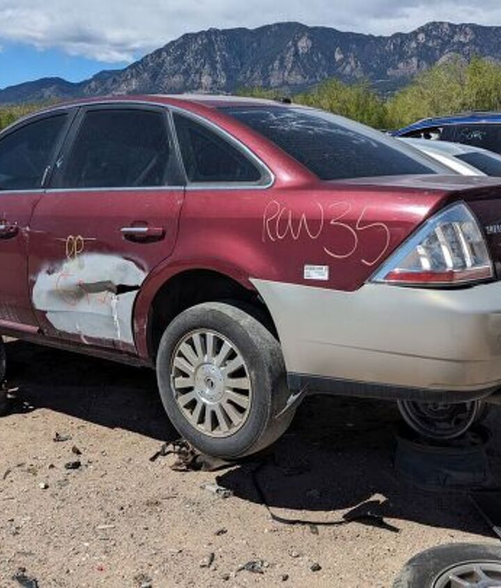 junkyard find 2008 mercury sable press loaner flashback edition