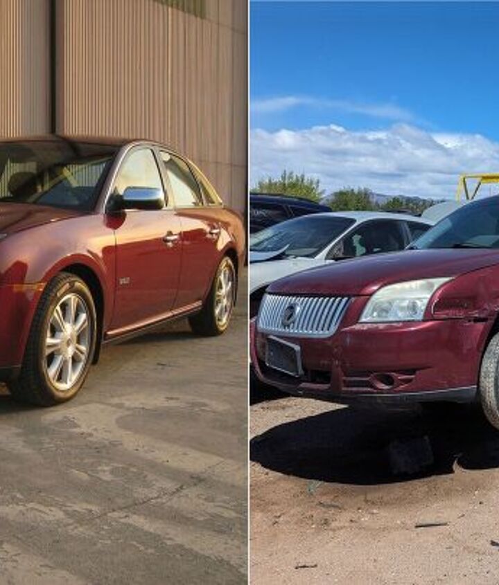 junkyard find 2008 mercury sable press loaner flashback edition