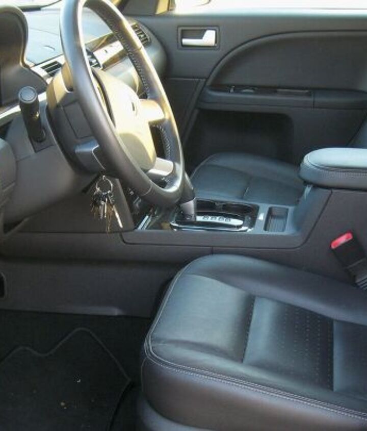 junkyard find 2008 mercury sable press loaner flashback edition