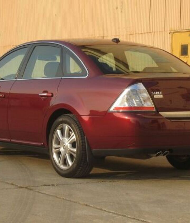 junkyard find 2008 mercury sable press loaner flashback edition