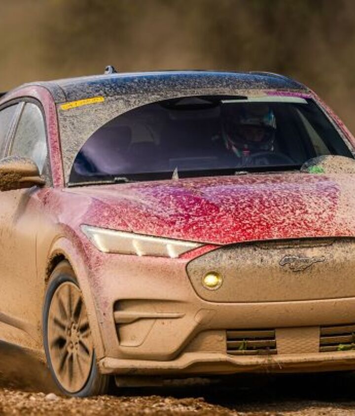 ford designed a specialty test track for the mach e rally