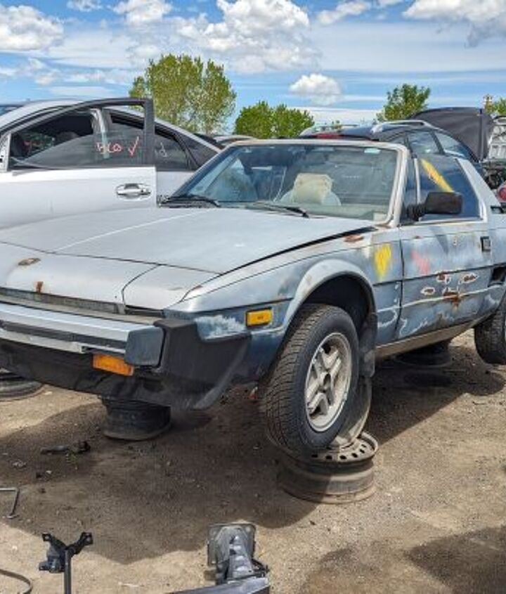 junkyard find 1980 fiat x1 9