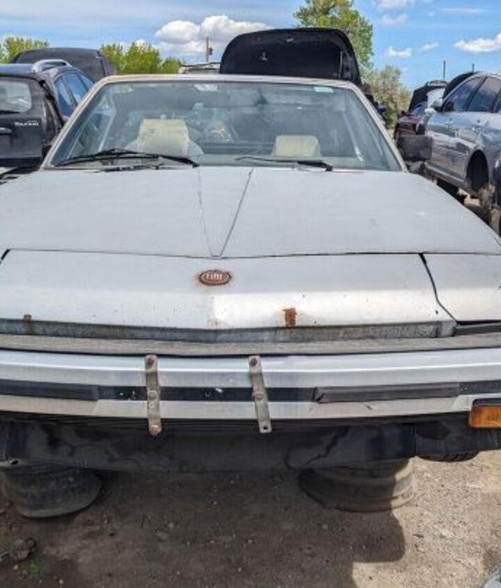 junkyard find 1980 fiat x1 9