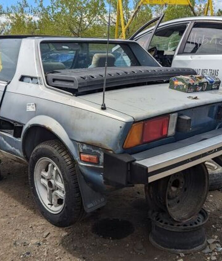 junkyard find 1980 fiat x1 9
