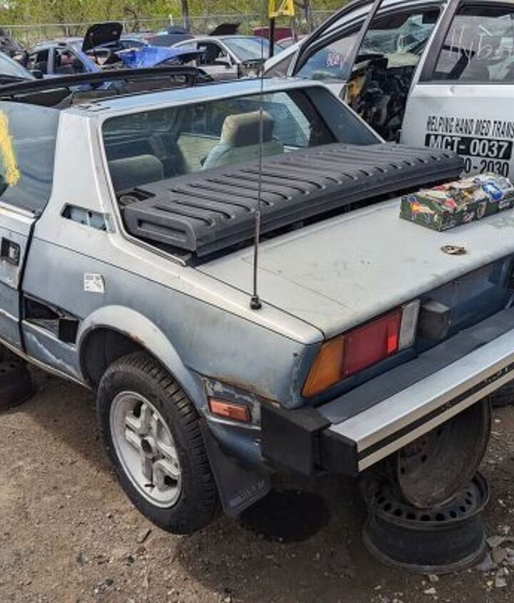 junkyard find 1980 fiat x1 9