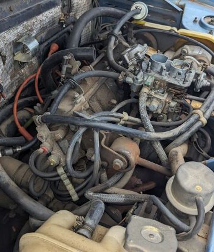 junkyard find 1980 fiat x1 9