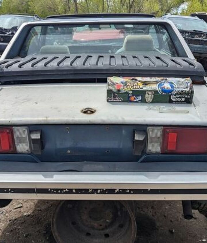 junkyard find 1980 fiat x1 9