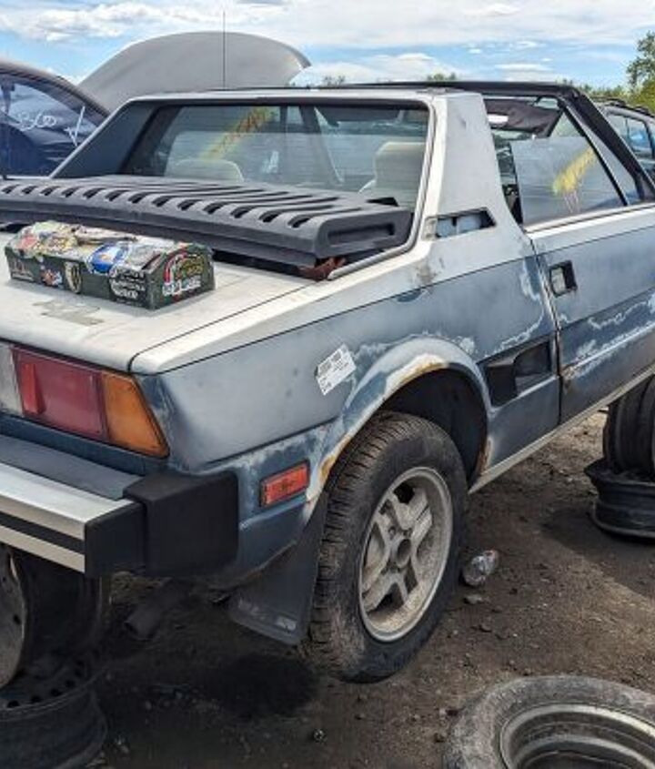 junkyard find 1980 fiat x1 9