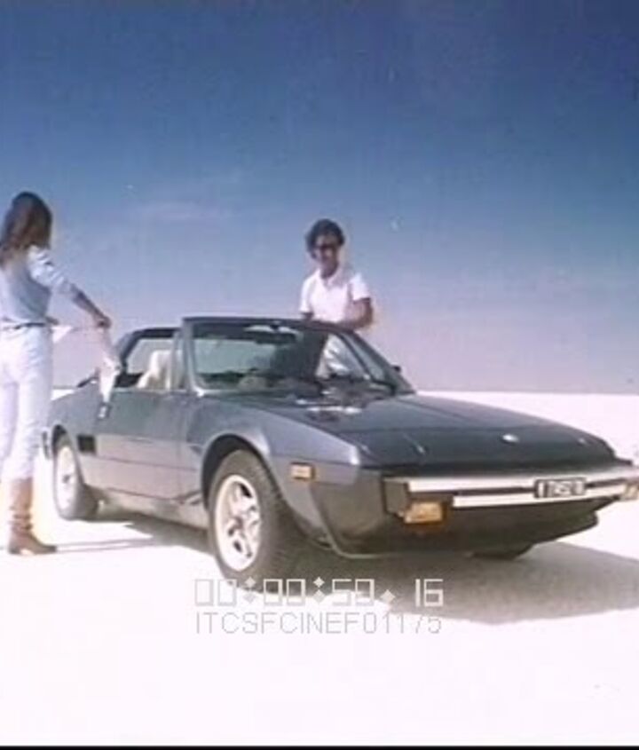 junkyard find 1980 fiat x1 9