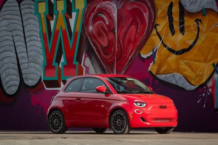 its a gas fiat set to offer 500 hatchback with internal combustion