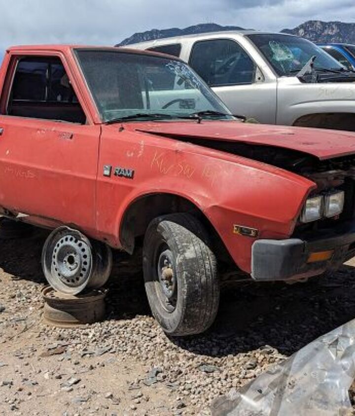 junkyard find 1986 dodge ram 50 with 313 560 miles