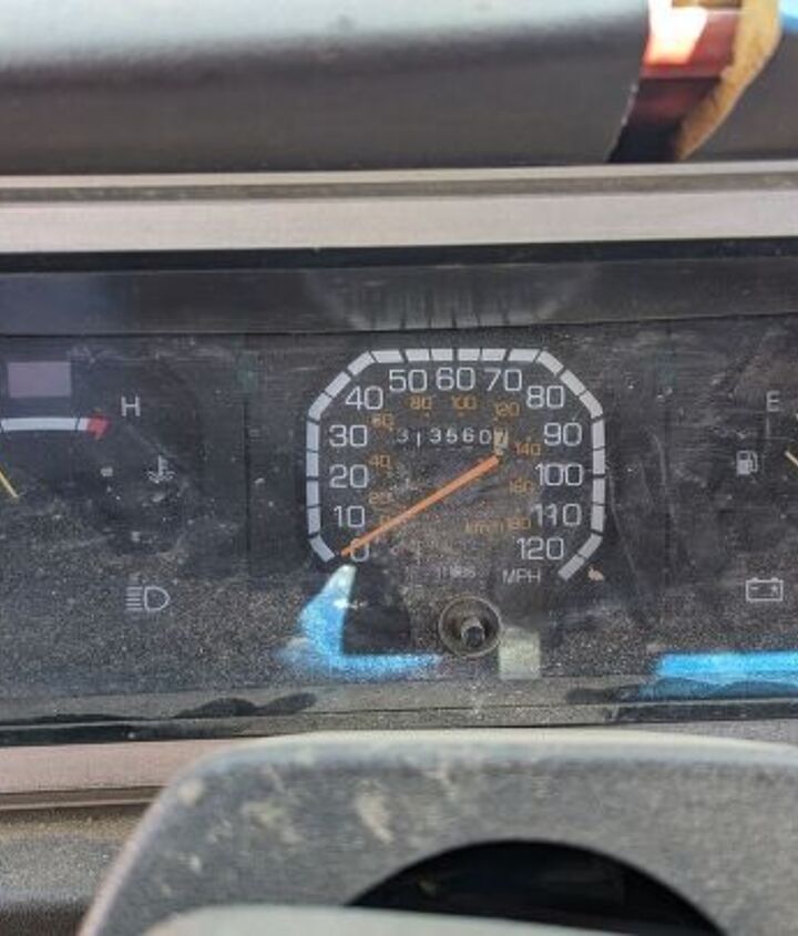junkyard find 1986 dodge ram 50 with 313 560 miles