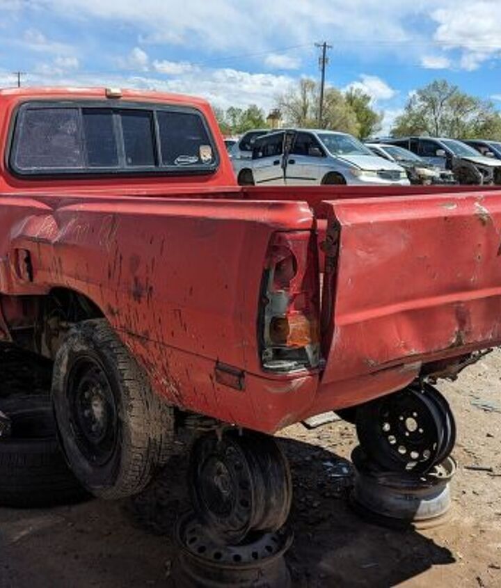 junkyard find 1986 dodge ram 50 with 313 560 miles