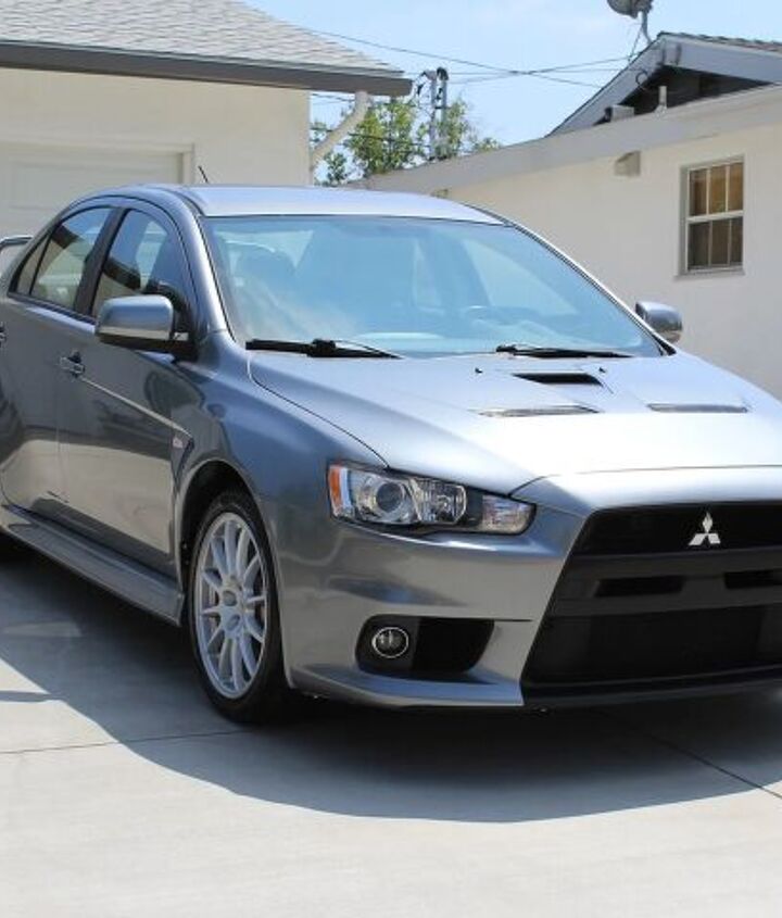 used car of the day 2013 mitsubishi lancer evo x