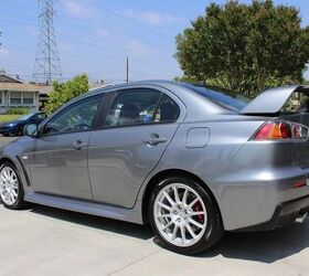 used car of the day 2013 mitsubishi lancer evo x