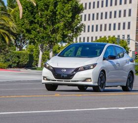 2024 nissan leaf sv plus review likeably behind the times