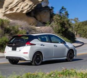 2024 nissan leaf sv plus review likeably behind the times