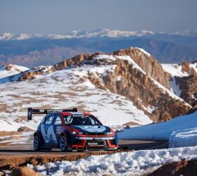 ford wins pikes peak despite stopping on the course
