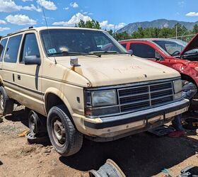 Junkyard Find: 1987 Dodge Caravan SE V6