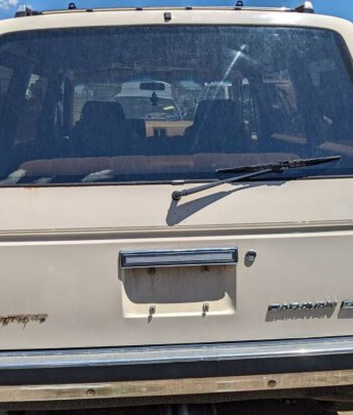 junkyard find 1987 dodge caravan se v6