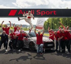 Audi Has Been Spending a Lot of Time at Nürburgring-Nordschleife