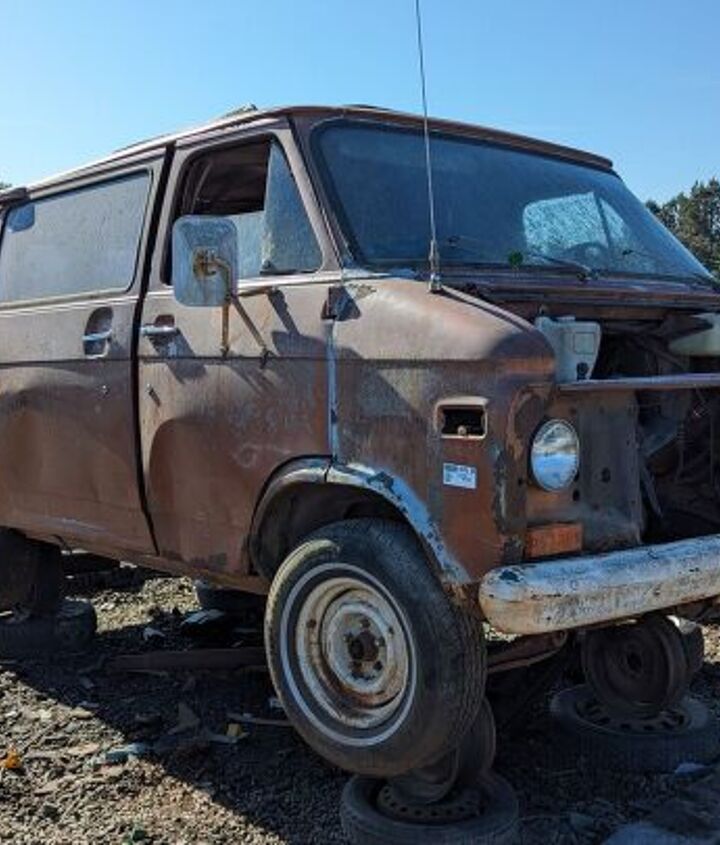 junkyard find 1976 chevrolet g20 chevy van