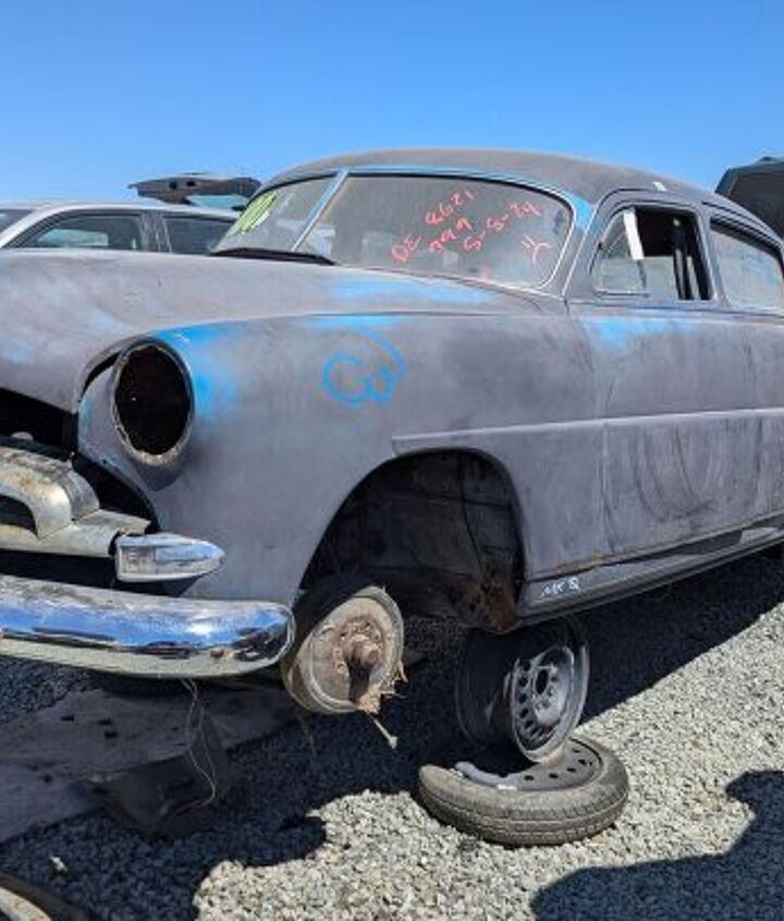 junkyard find 1952 hudson wasp four door sedan