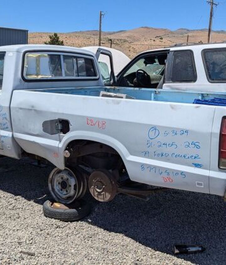 junkyard find 1979 ford courier