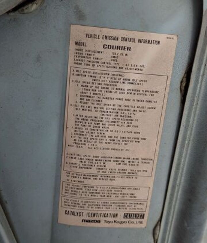 junkyard find 1979 ford courier