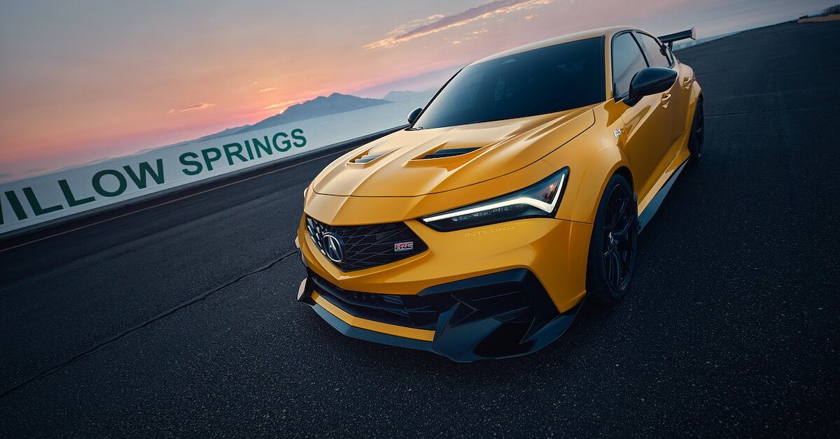 The Acura Integra Type S HRC Prototype Showcases Potential Performance