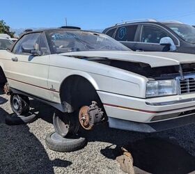 junkyard find 1987 cadillac allant